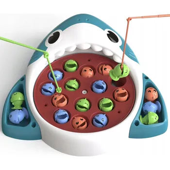 Obraz Dovednostní hra , rybaření, žralok , rybářský prut, zábavný dárek pro děti