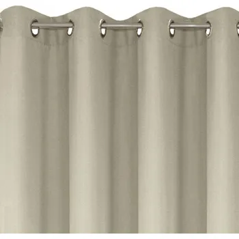 Obraz Závěs polozatemňovací s kroužky 140 cm x 250 cm