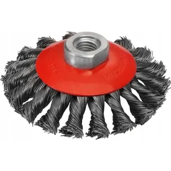 Vrták Kuželový kartáč M14, stočený drát, 100 mm VORSTAHL