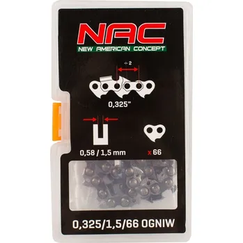 Pilový řetěz Pilový řetěz NAC 66čl-0,325x1,5 pro NAX300
