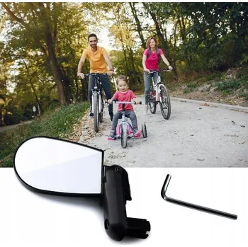 Zrcátko na kolo Zrcátko na kolo WM černé univerzální na řídítka otočné 360°