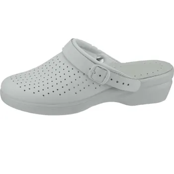 Dámské pantofle Dámské kožené nazouváky Polyflex A034 Velikost: 40