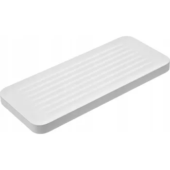 police Kuchinox Koupelnová nástěnnná polička APO, plochá Bílá