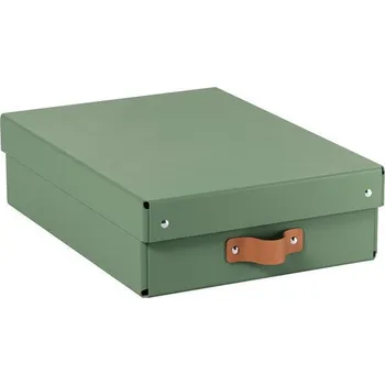 Úložný box Úložný box "Puro", šalvějově zelená, velikost M - nízký, 2 ks/balení, LEITZ 61480050