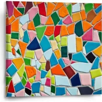 Obraz Sablio Obraz Barevná mozaika - 50x50 cm