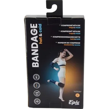 Kompresní návlek hřejivo-chladivý, vel. L