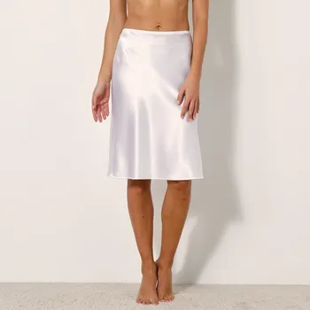 Dámská sukně Blancheporte Antistatická spodnička pod sukni s vyhlazujícím efektem, délka 60 cm bílá 54