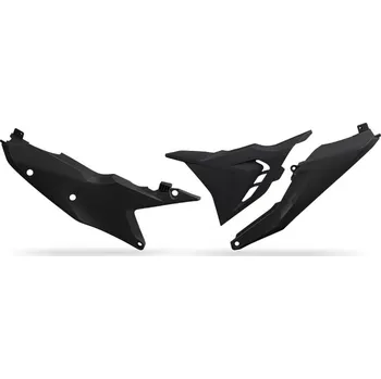 UFO zadní boční panely s krytem filtru KTM SX 125 / 250 / 300 23-26, SXF (SX-F) 250 / 350 / 450 23-26, EXC 150 / 250 / 300 24-26, EXCF (EXC-F) 250 / 350 / 450 / 500 24-26 barva černá (levá strana) (UFO zadní boční panely s krytem filtru KTM SX 125 / 250 /