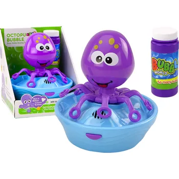 Bublifuk Stroj na mýdlové bubliny chobotnice fialová