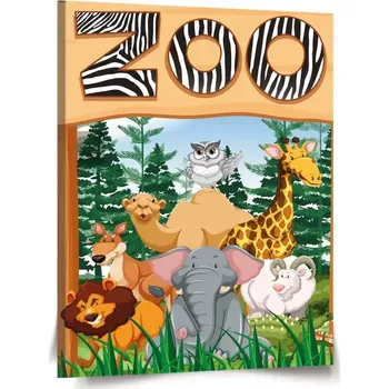 Obraz Sablio Obraz Zoo - 60x40 cm