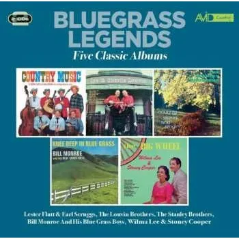 Zahraniční hudba 2CD Bluegrass Legends: Five Classic Albums / Various: Bluegrass Legends: Five Classic Albums / Various 2025