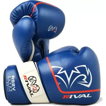 Boxerské rukavice Boxerské rukavice RIVAL RS2V Super - modré 12 oz