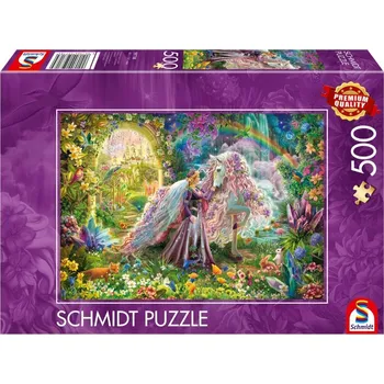 Puzzle 500 dílků Vymarzona podróż Schmidt (Vysněná cesta)