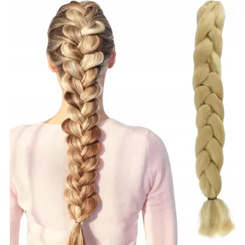 Příčesek Syntetické blond vlasové pásy Beautiona