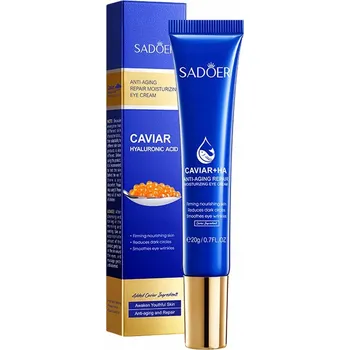 Péče o oční okolí Oční krém s kaviárem a kyselinou hyaluronovou Sadoer 20 g.