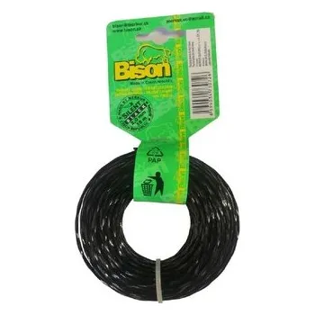 Struna do sekačky Struna BISON d 3,0/15 m silent black čtverec