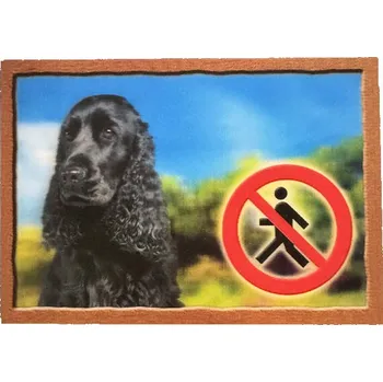 Značení Cedulka 3D PSI, Anglický kokršpaněl černý