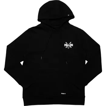 Pánská mikina fallen Pánská mikina curb hoodie black