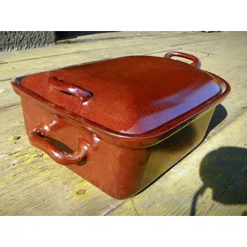 pekáč Pekáč na husu 32x25x10 cm Hnědý