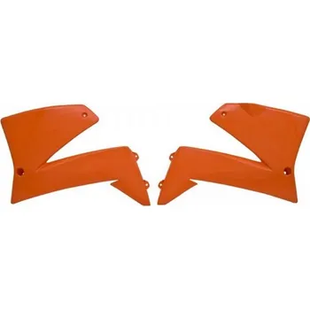 Autodíl UFO kryty chladiče KTM 640 LC 4 SM, 660 SMC 04-07 barva oranžová (UFO kryty chladiče KTM 640 LC 4 SM, 660 SMC 04-07 barva oranžová)