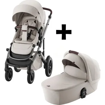 Kočárek BRITAX RÖMER Set kočárek Smile 5Z + hluboká korba Lux Soft Taupe