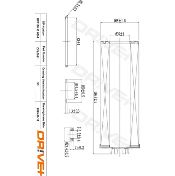 Olejový filtr Olejový filtr DRIVE+ DP1110.11.0051
