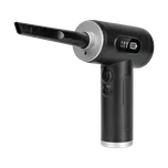 Dmychadlo, kompresor, 3 úrovně, svítilna, 75W, 5 nástavců, baterie 6 000 mAh, TEESA