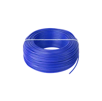 elektrický kabel Elektrokabel CYA 1x0,75 modrý (H05V-K) lanko (100m) KAB0852