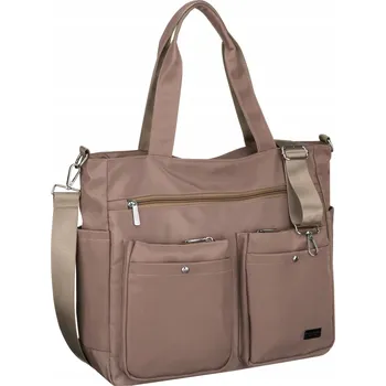 Kabelka Peterson shopper kabelka polyester béžová