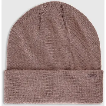Čepice 4F zimní čepice beanie hnědá, univerzální velikost