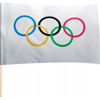 Obraz Olympijská vlajka 90x150 cm s tunelem
