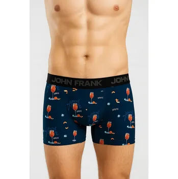 Boxerky Pánské boxerky JOHN FRANK JFBDMOD145-SPRITZ L
