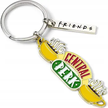 Kovový Přívěsek Na Klíče s logem Grupoerik Friends Central Perk