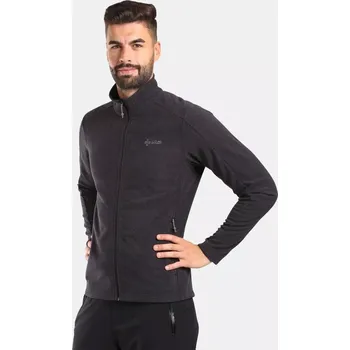 Pánská mikina Pánská fleecová mikina Kilpi GLAMER-M černá 3XL