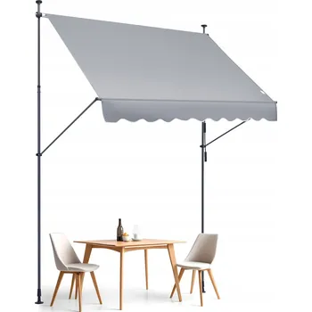 Markýza Terasová Markýza 250 x 120 cm s Ruční Klikou