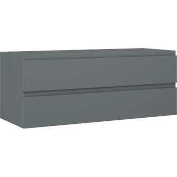 Koupelnový nábytek Mexen Orio koupelnová skříňka pod umyvadlo 120 cm, 2 zásuvky, matná grafitová - 91A10-12047-2-BFF66 Koupelnové skříňky