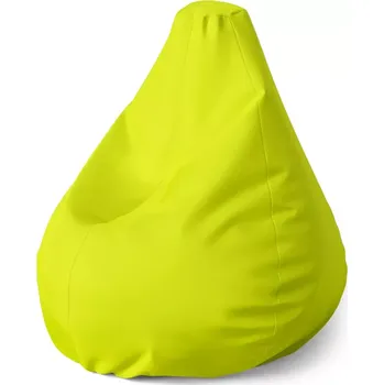 Sedací pytel Sablio Sedací vak Pear Citrónová - 140 x 100 x 25 cm