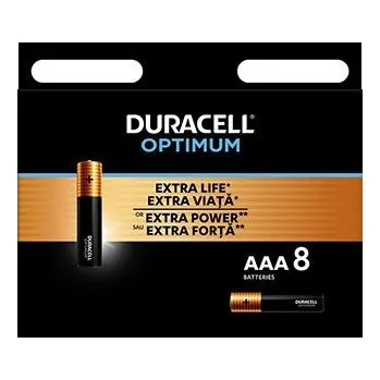 Článková baterie Duracell Optimum Jednorázová alkalická baterie AAA, 8-pack (42393)