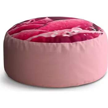 Taburet Sablio Taburet Circle Detail růže: 38x48 cm