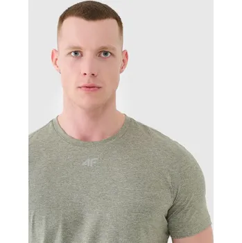 Pánské tričko Pánské rychleschnoucí tréninkové tričko 4F 4FWSS25TFTSM1344-44M pánské M