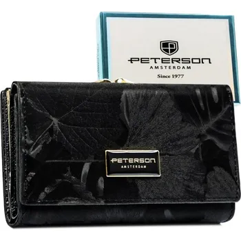 Peněženka Peněženka Peterson PTN PS108-MLF - černá