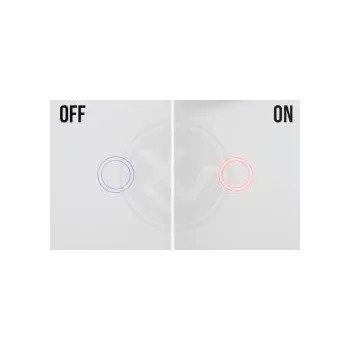 vypínač Jednoduchý dotykový vypínač NNLED bílý włącznik dotykowy biały Wi-Fi