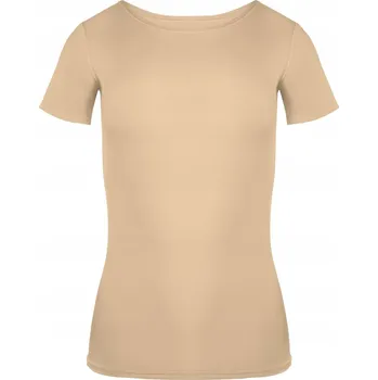 Dámská halenka Dámská halenka s krátkým rukávem Carla viskóza Babell XL světle béžová