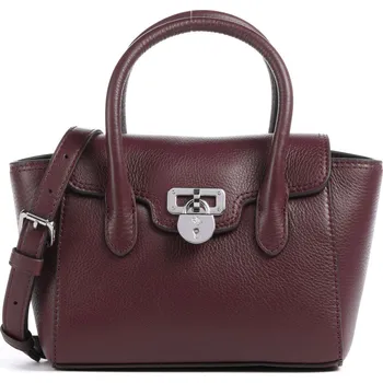 Lauren Ralph Lauren Tanner Small - Kabelka přes rameno v tmavě červená, kůže, 50552312 | Kabelky pro ženy & muže