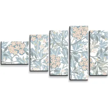 Obraz Sablio Obraz - 5-dílný Vlaštovičník - 100x60 cm