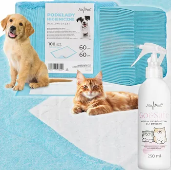 toaleta pro psa Absorpční podložky a rohože pro psy ALLEMED 100 ks