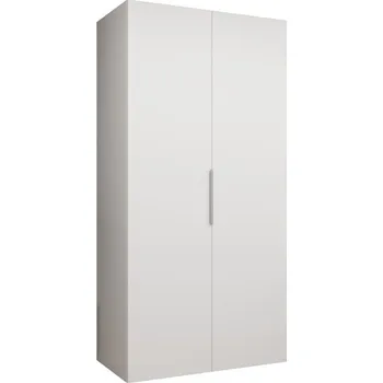 Šatní skříň Otevírací skříň Marbella 1 100 - Abiks Meble Bílá / Kašmír 100x202 cm