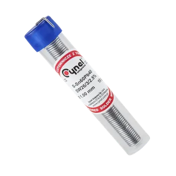Páječka Cín na pájení 1mm LC60 FSW26 10g CYNEL