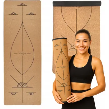 podložka na cvičení Podložka na jógu myga - Alignment 6mm XL