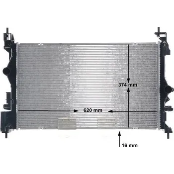 Chladič motoru Chladič, chlazení motoru MAHLE CR 1198 000S